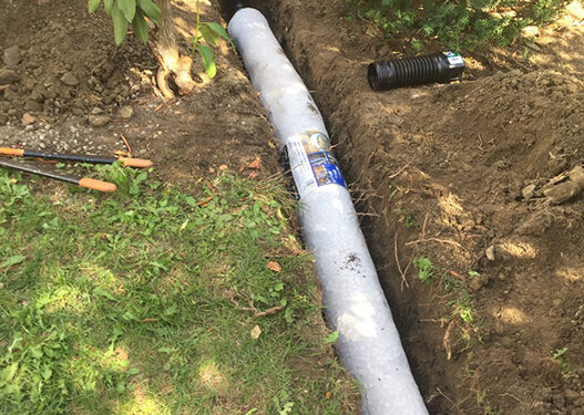 drainage pipe installation - waltham - waltham